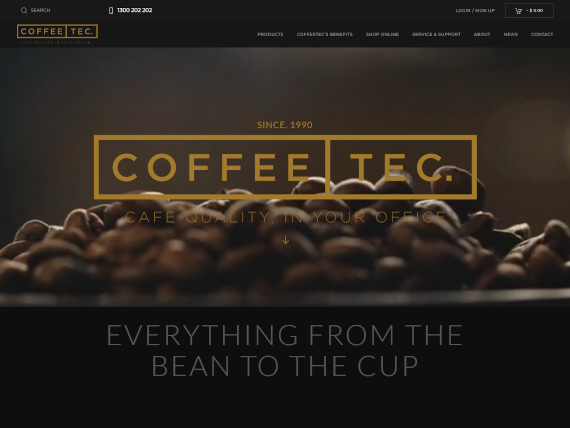 CoffeeTec company site